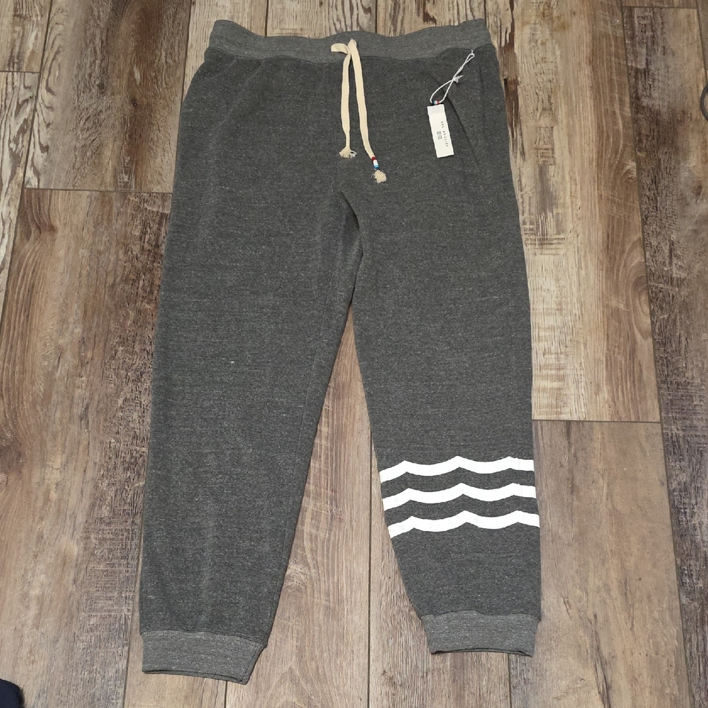 NWT Men's XL SOL ANGELES COASTAL ESSENTIAL SWEATPANTS. Dark Heather Grey.SOFTEST